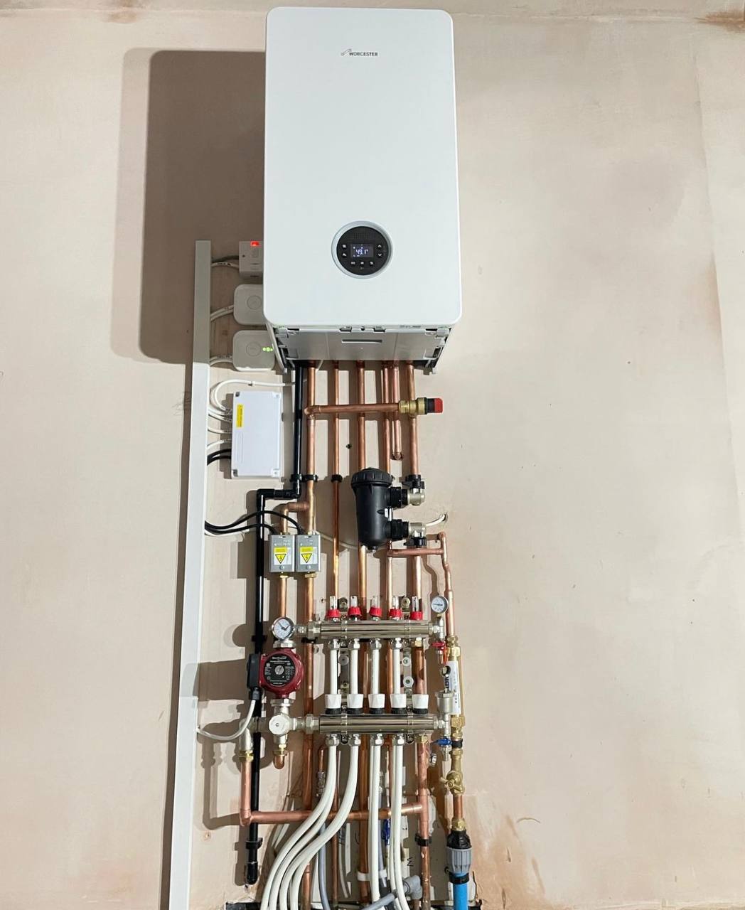 Worcester Bosch boiler installation by Norvex in North London