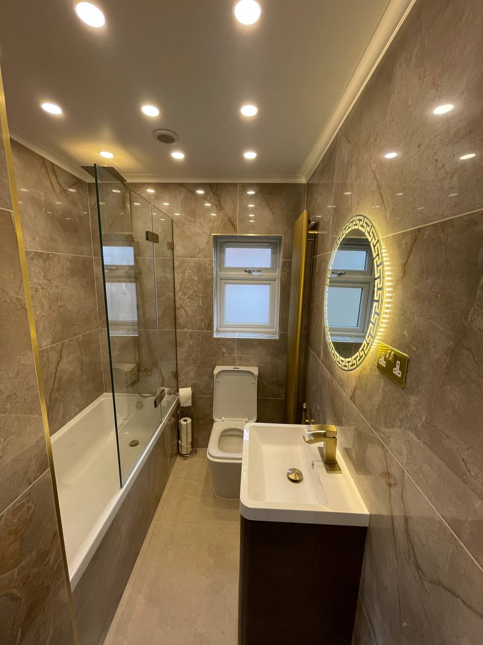 Bathroom installation and renovation project in North London
