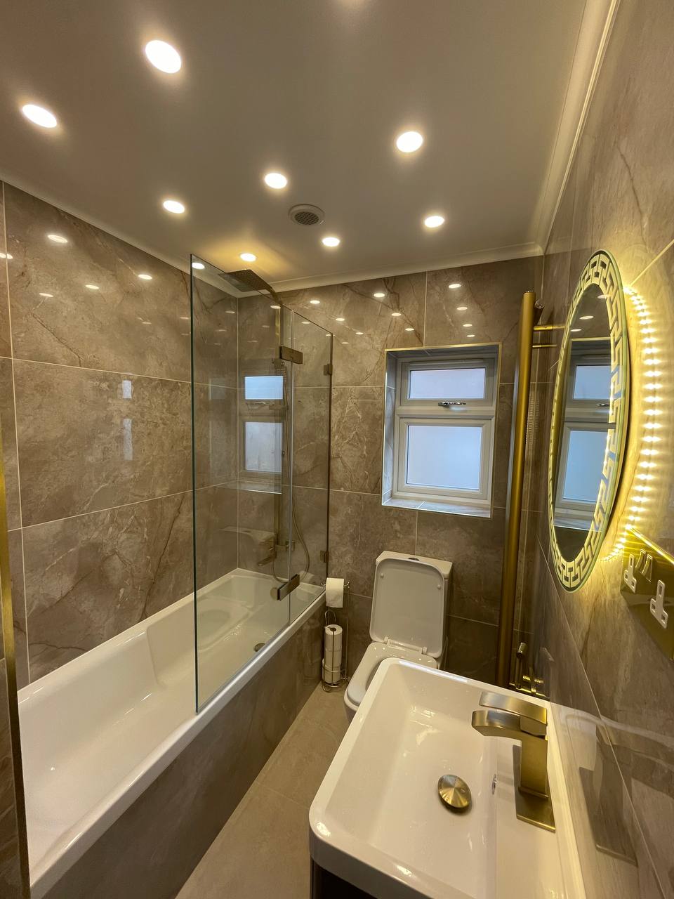 Luxury bathroom installation project in North London
