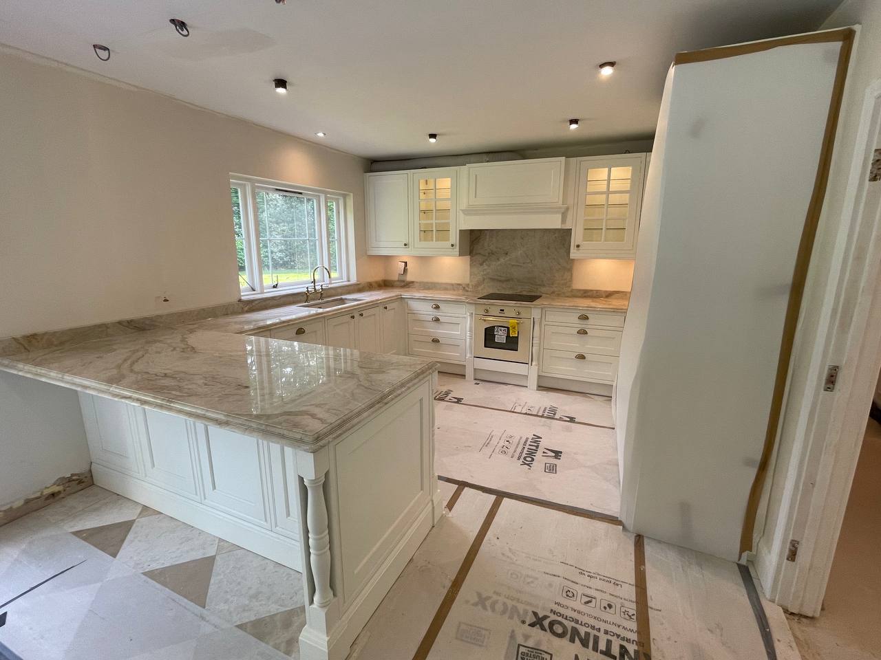 Kitchen plumbing and installation project in North London
