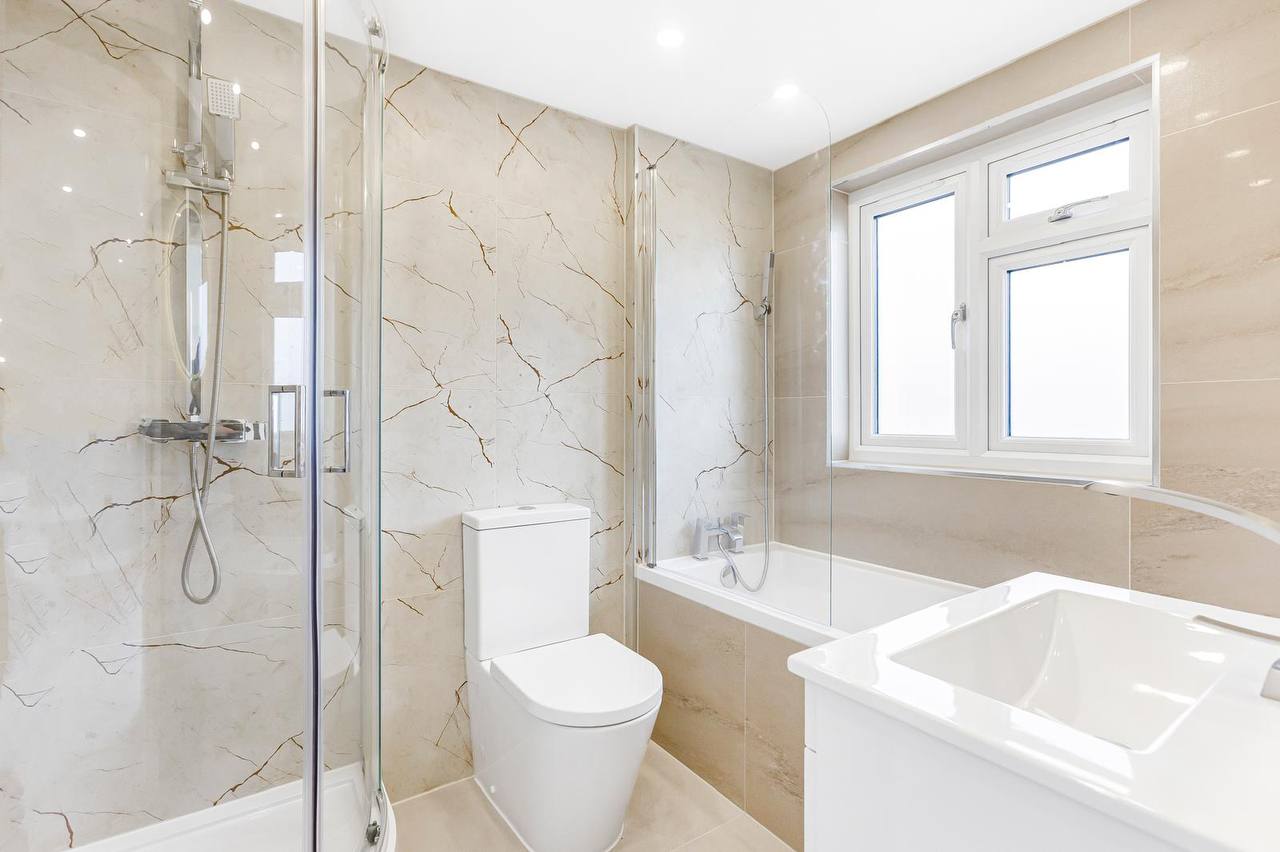 Bathroom installation and renovation project in North London